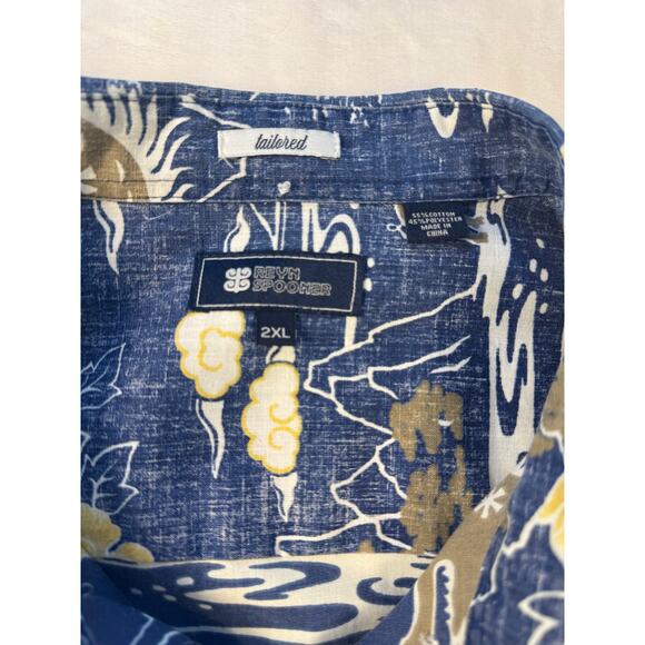 Reyn Spooner Shirt XXL Chinese New Year Boar 2019 Pig Hawaiin Print 2XL Rare New - Picture 5 of 9